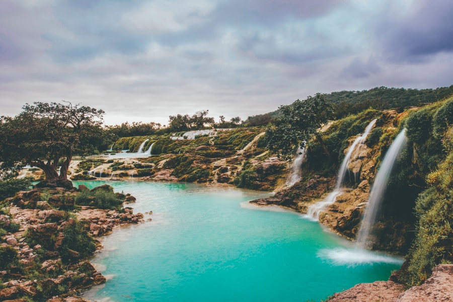 wadi darbat waterfall